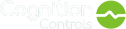 A logo for a company called cognition controls