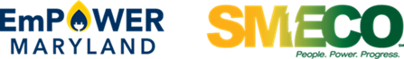 Logos for EmPOWER Maryland and SMECO.