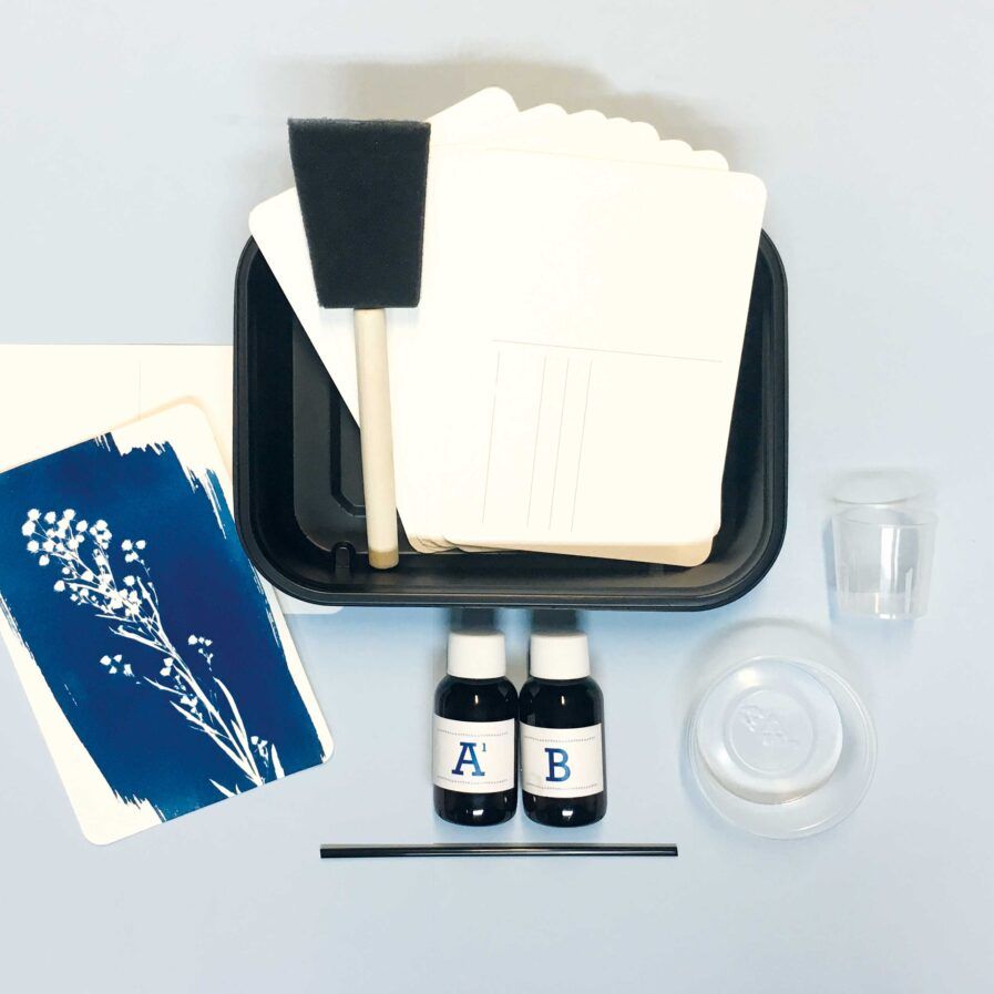 Benodigdheden cyanotype