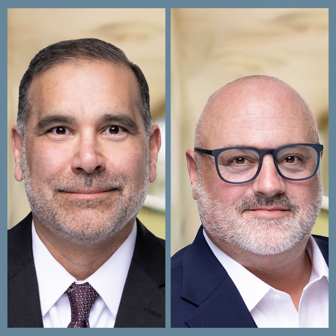 Headshots of Jon Chapman And Scott Cramton.