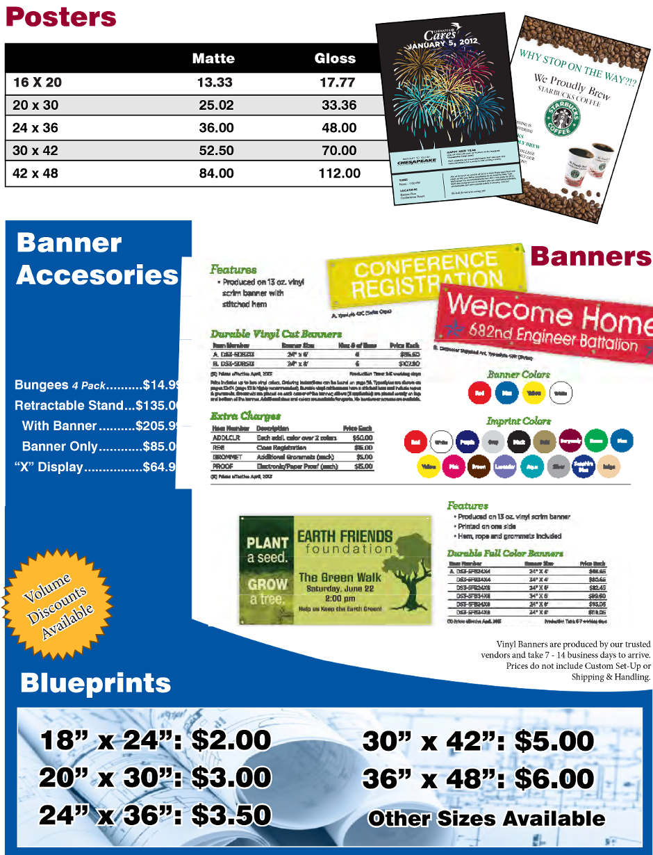 Posters — Printing Company in Dover, DE