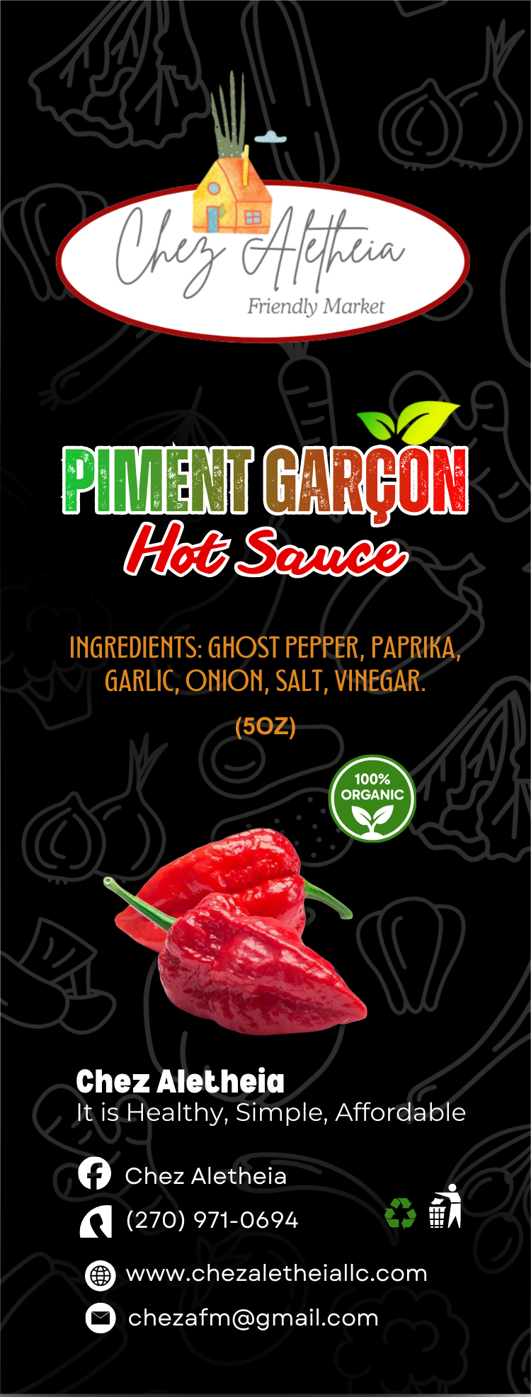 Piment grand frere Hot sauce