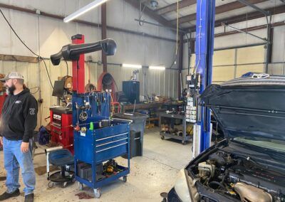 work area at Stone Automoitve