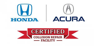 Honda and Acura logos above a 