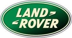 Land Rover logo: green oval with white text 