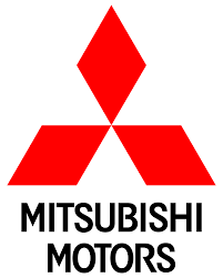 Mitsubishi Motors logo: Three red diamonds stacked with 