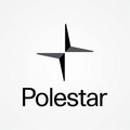 Polestar logo: black four-pointed star with 