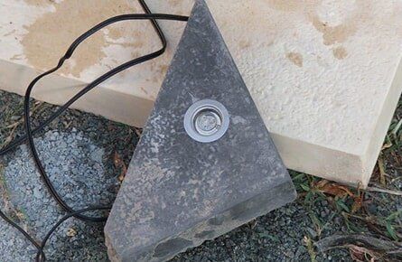 Triangle Piece Of Concrete — Concrete Cutting In West Mackay, QLD