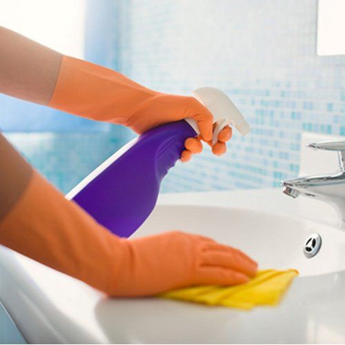Cleaning A Faucet — Virginia Beach, VA — Custom Maid Ltd