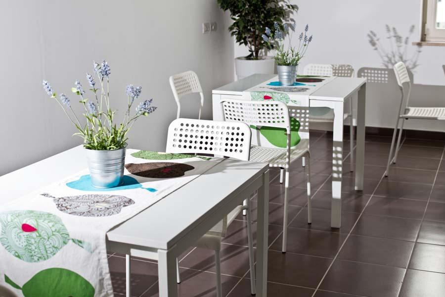 Angolo bar della residenza per anziani