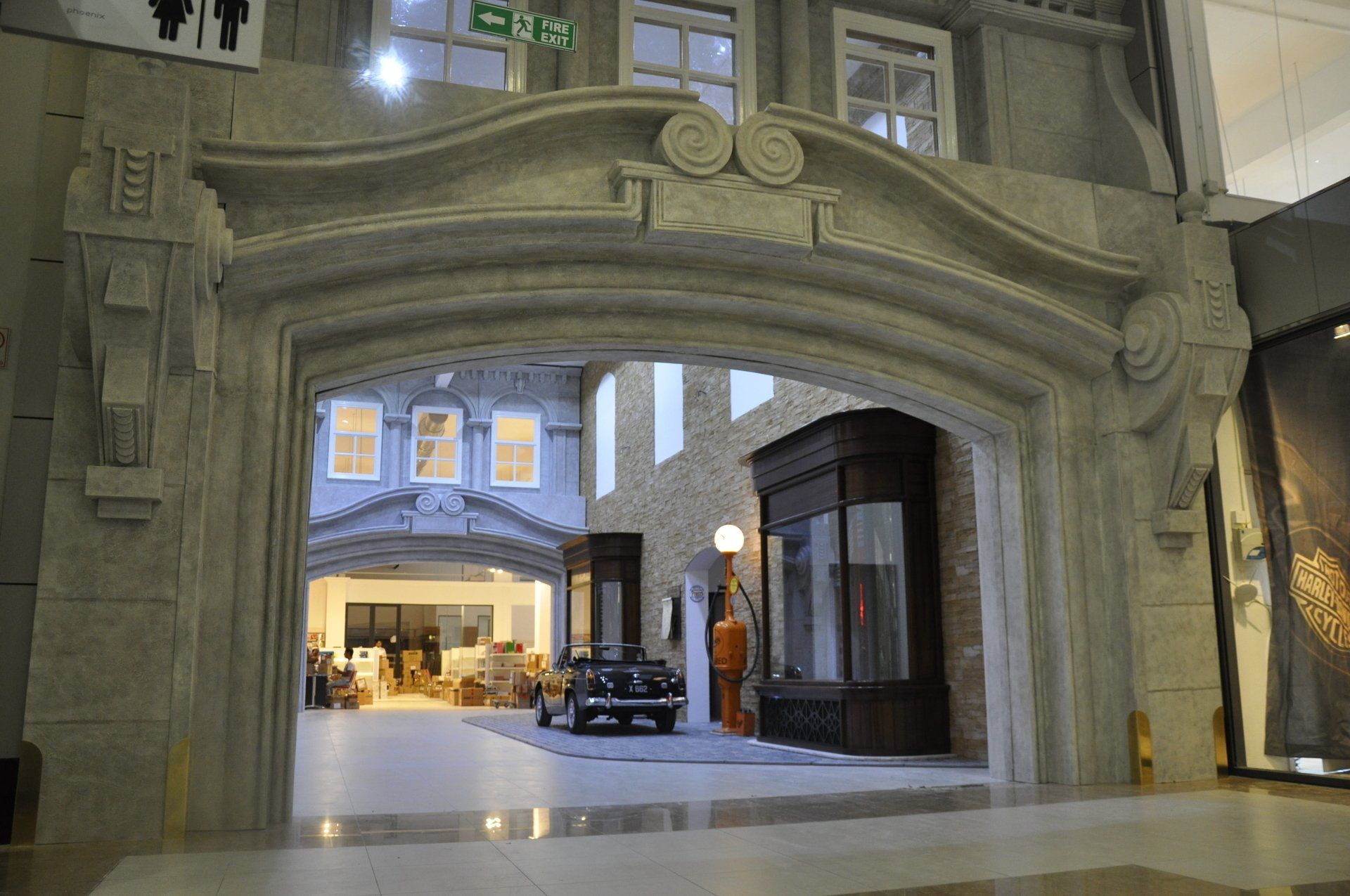 Fabrication for Mauritius shopping mall