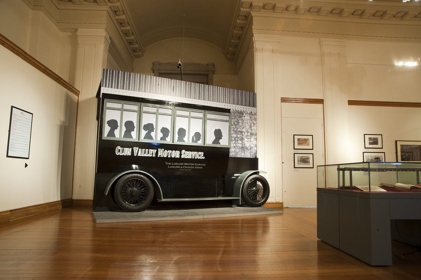 National welsh library display
