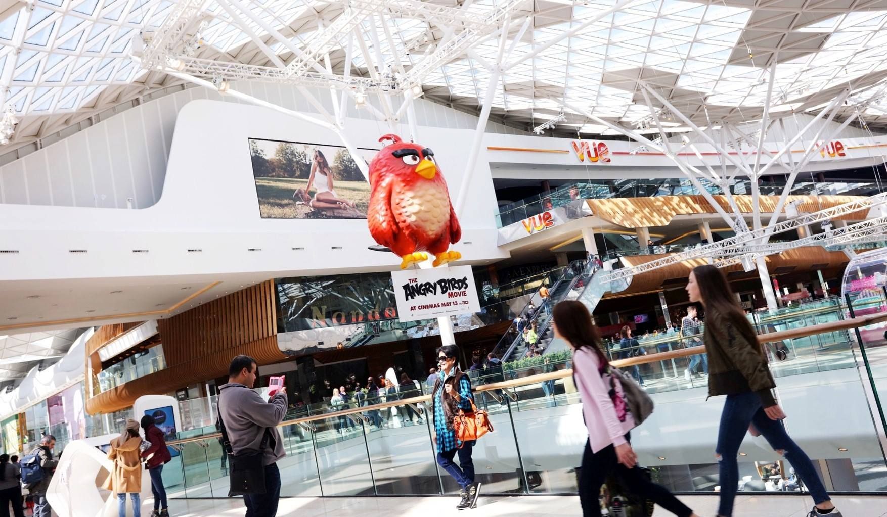 3D printed prop for Angry Birds movie display