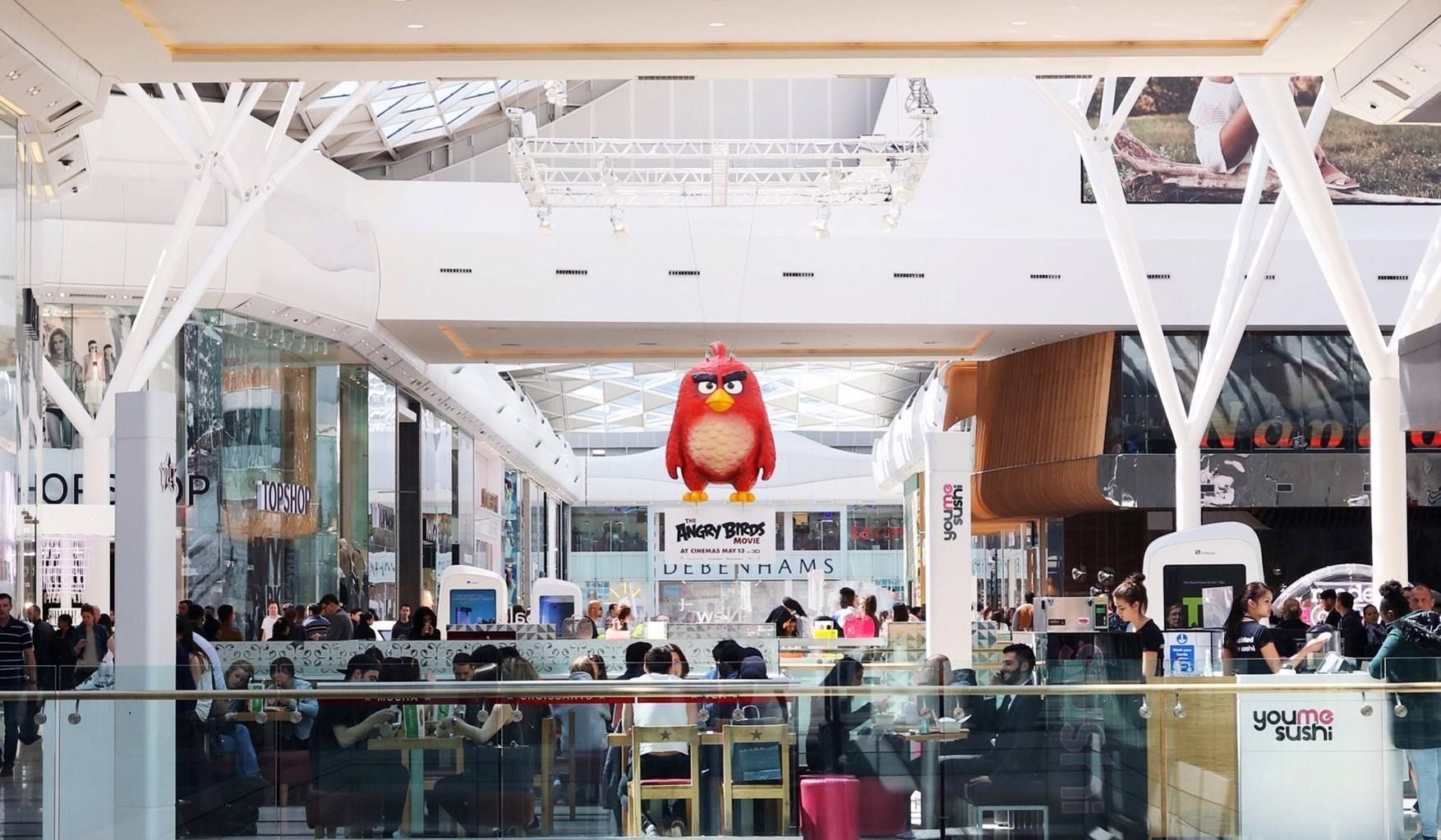 Custom 3D printed Angry Birds movie prop