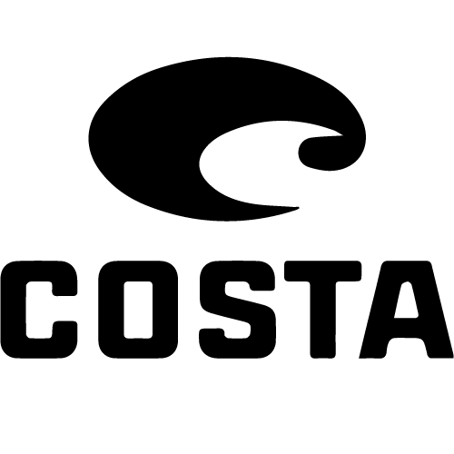 The costa logo is black and white on a white background.