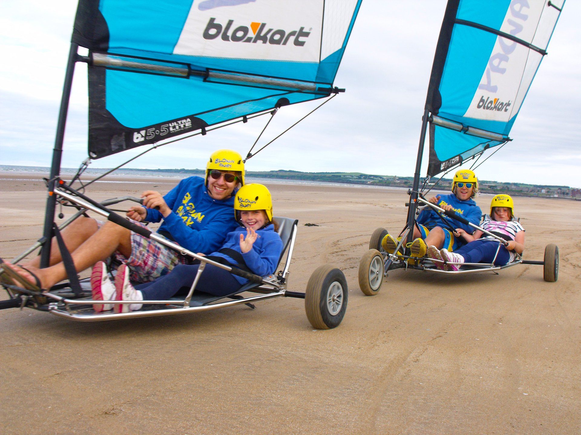 sand yachting scotland