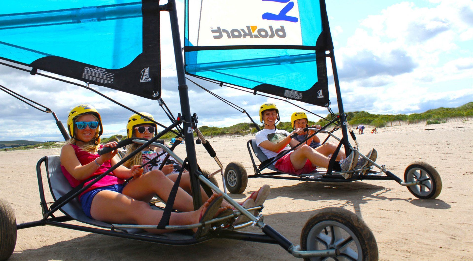 sand yachting scotland