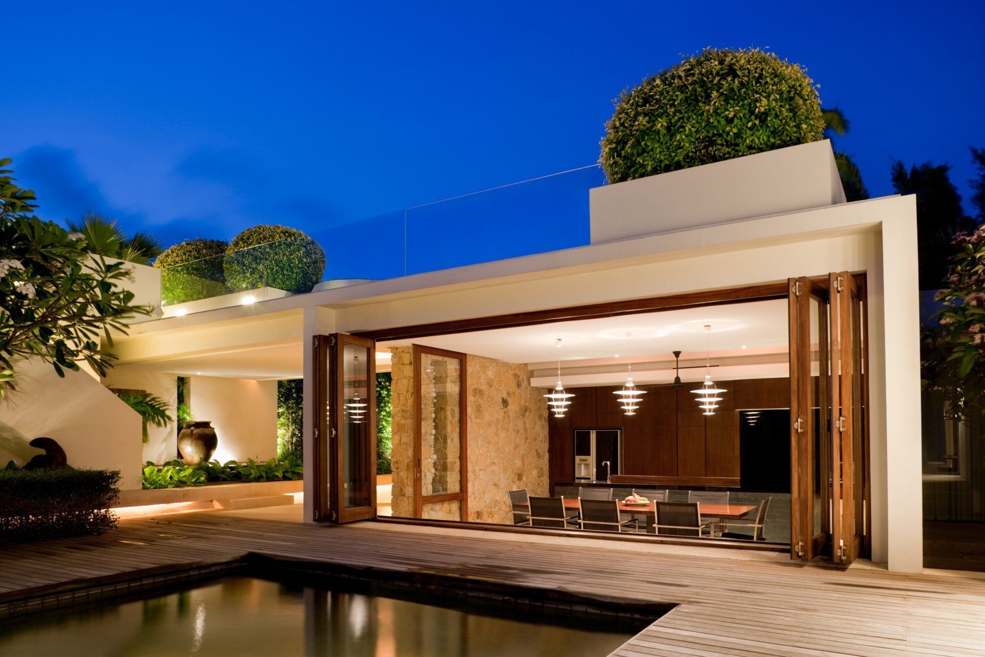 A House With A Swimming Pool In Front Of It – Brendale, QLD - DB Electrical