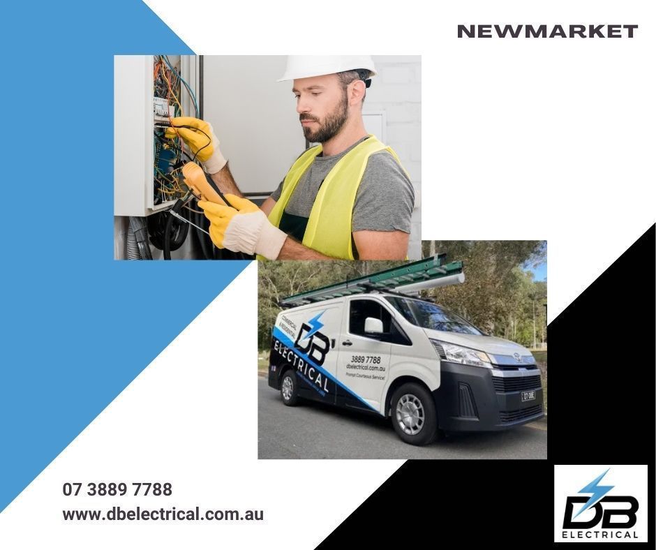 A Man Is Working On An Electrical Box Next To A Van – Brendale, QLD - DB Electrical