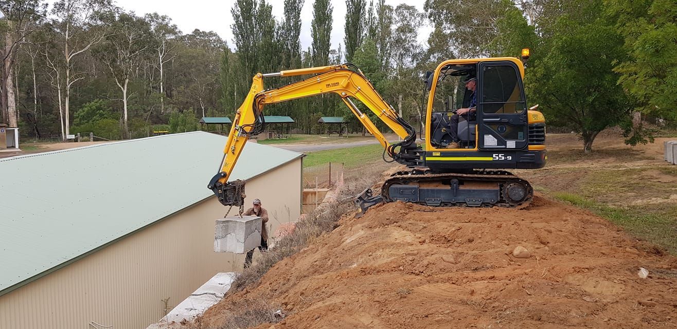 Excavator — Bega, NSW — Bajjada Drafting and Design