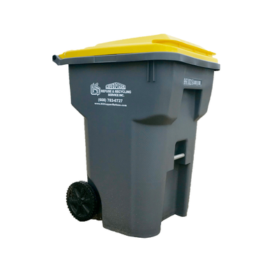 Xerowaste Bin Butler® 95-gallon Tote trailer or recycling trailer