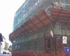 Applicazione malta pozzolanica