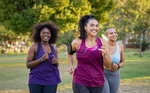 Three Young Women Jogging — Atlanta, GA — Piedmont Health Center