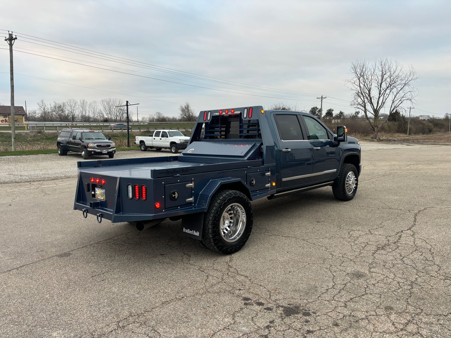 truck flatbed installation | High Rize Diesel