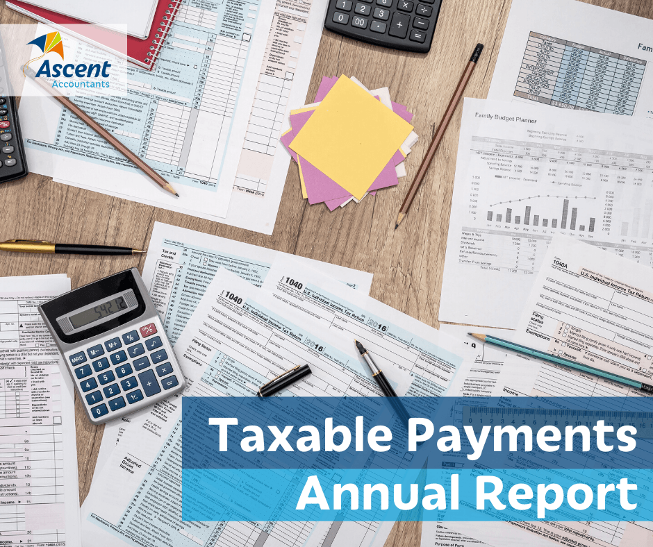 Taxable Payments Annual Report
