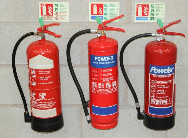 Which Fire Extinguisher should NOT be used on Flammable Liquids?
