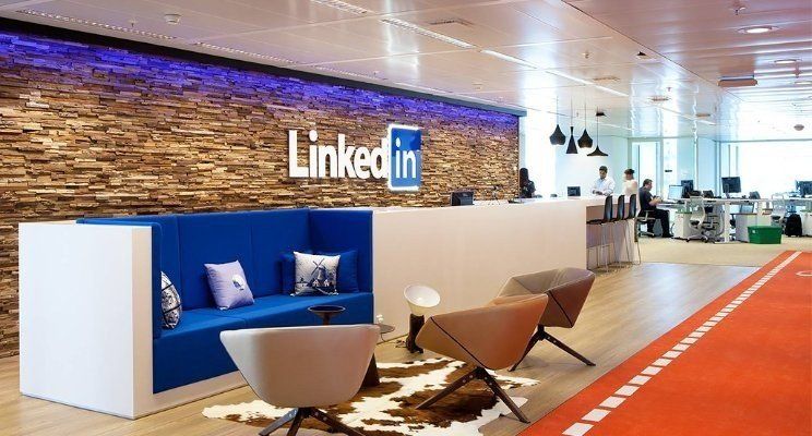 Picture of one of Linkedin's offices