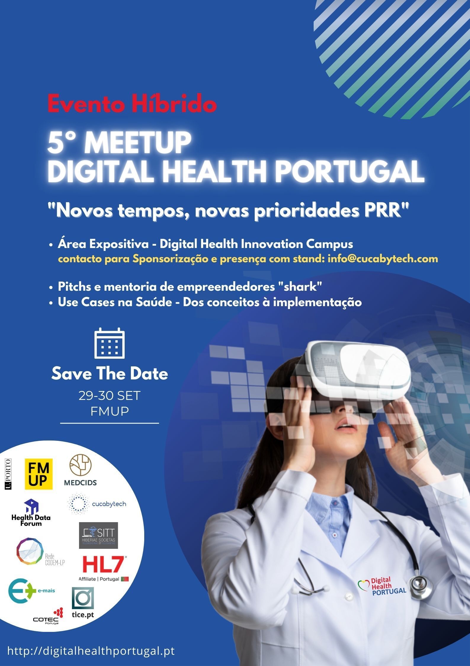 Digital Health Portugal - V Meetup & Health Innovation Campus FMUP