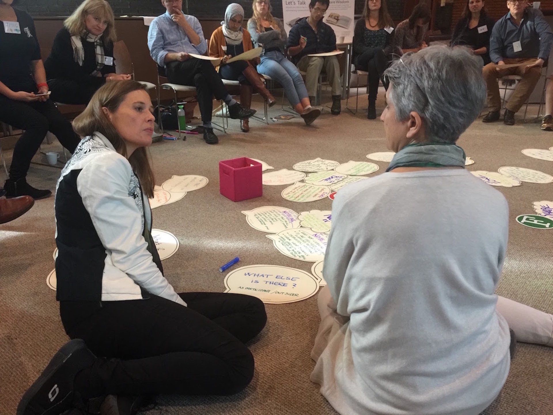 Co-facilitation in a workshop at one of the IAF Regional Conferences