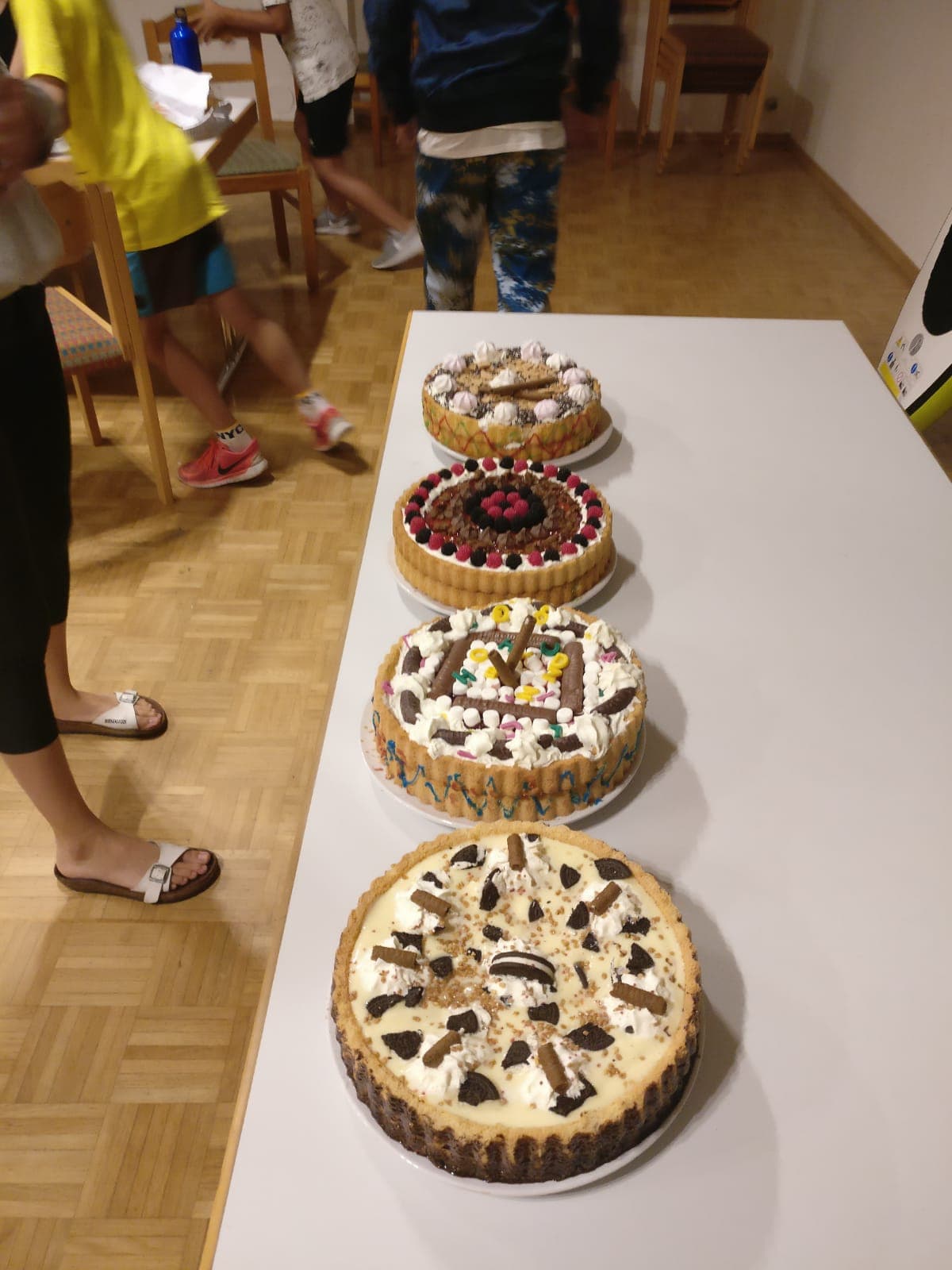 englisch feriencamp kuchen backen