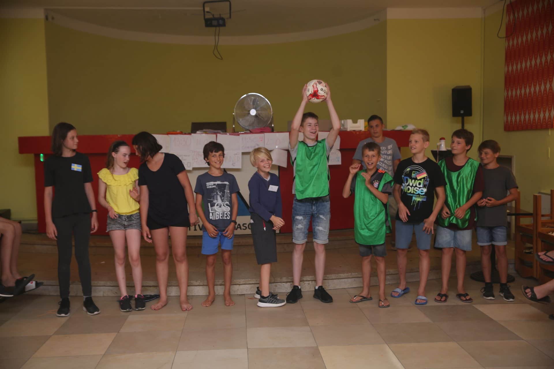 englisch feriencamp talent show