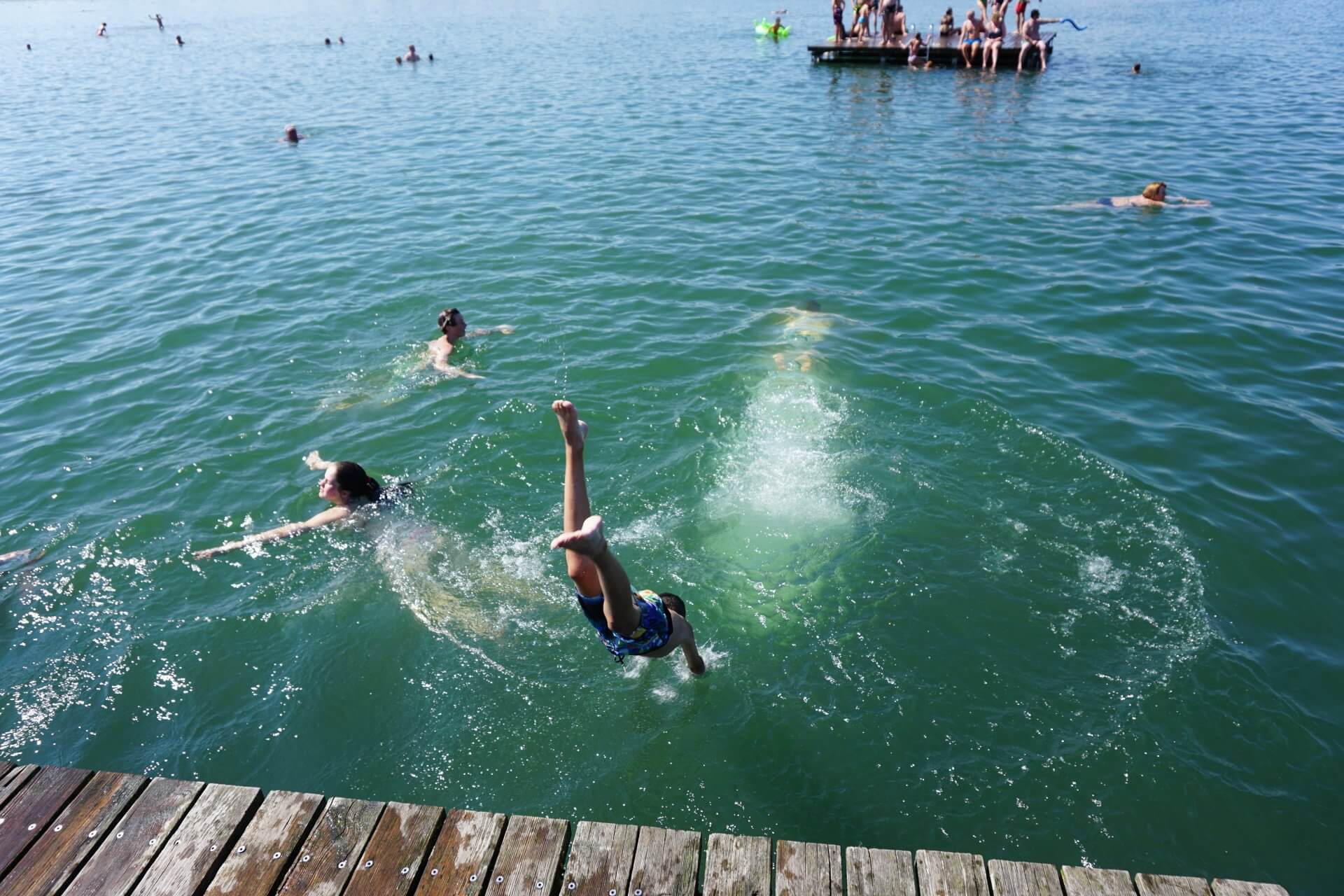 english camp kids swim