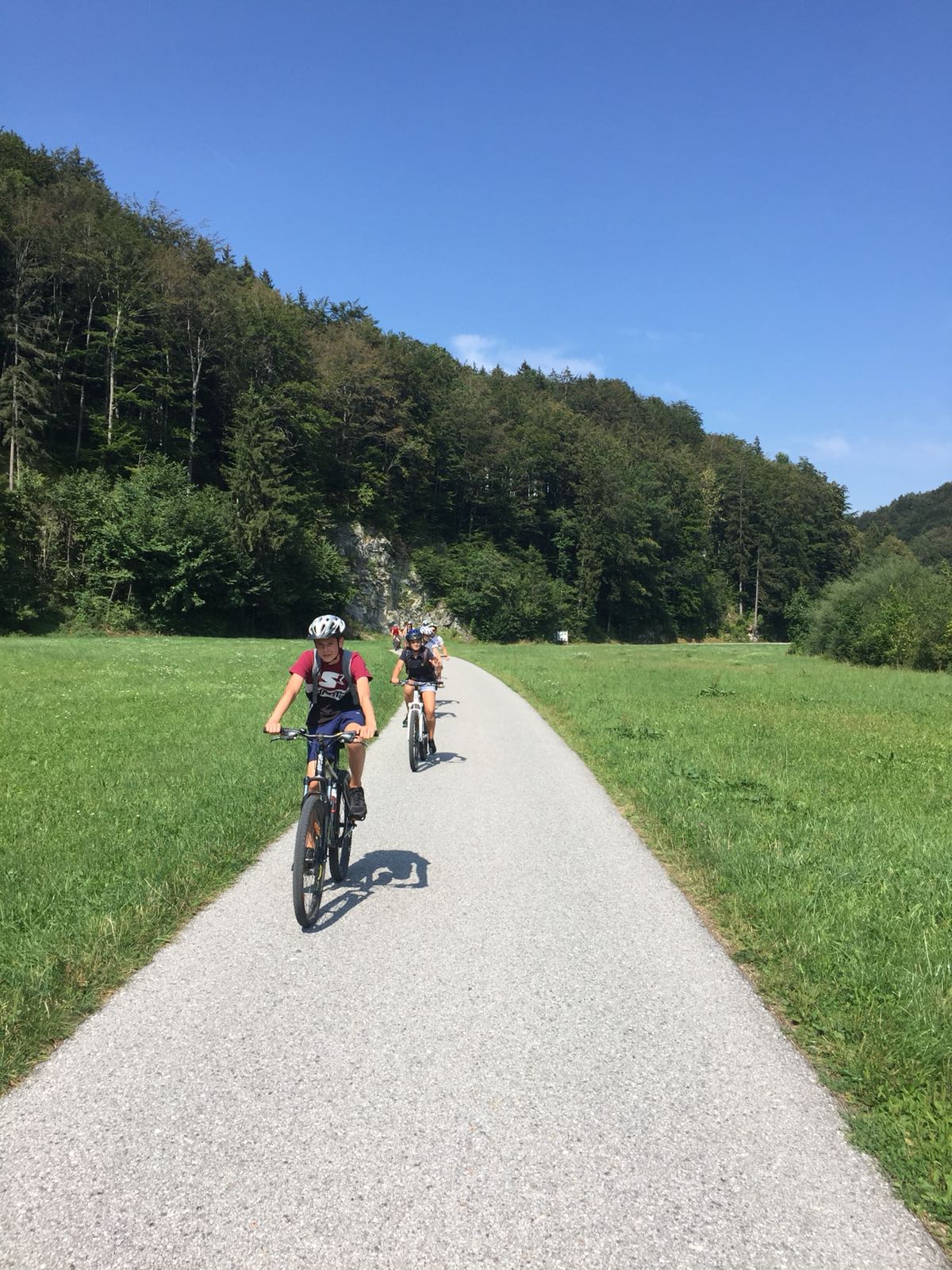 Englisch camp  Fahrrad