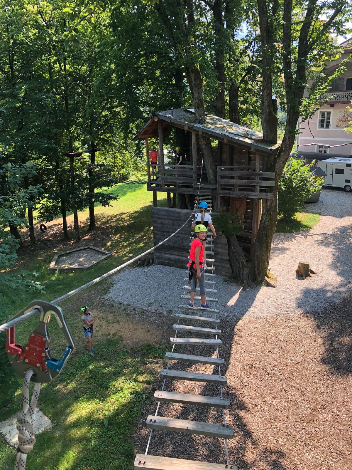Englisch camp kletterwald