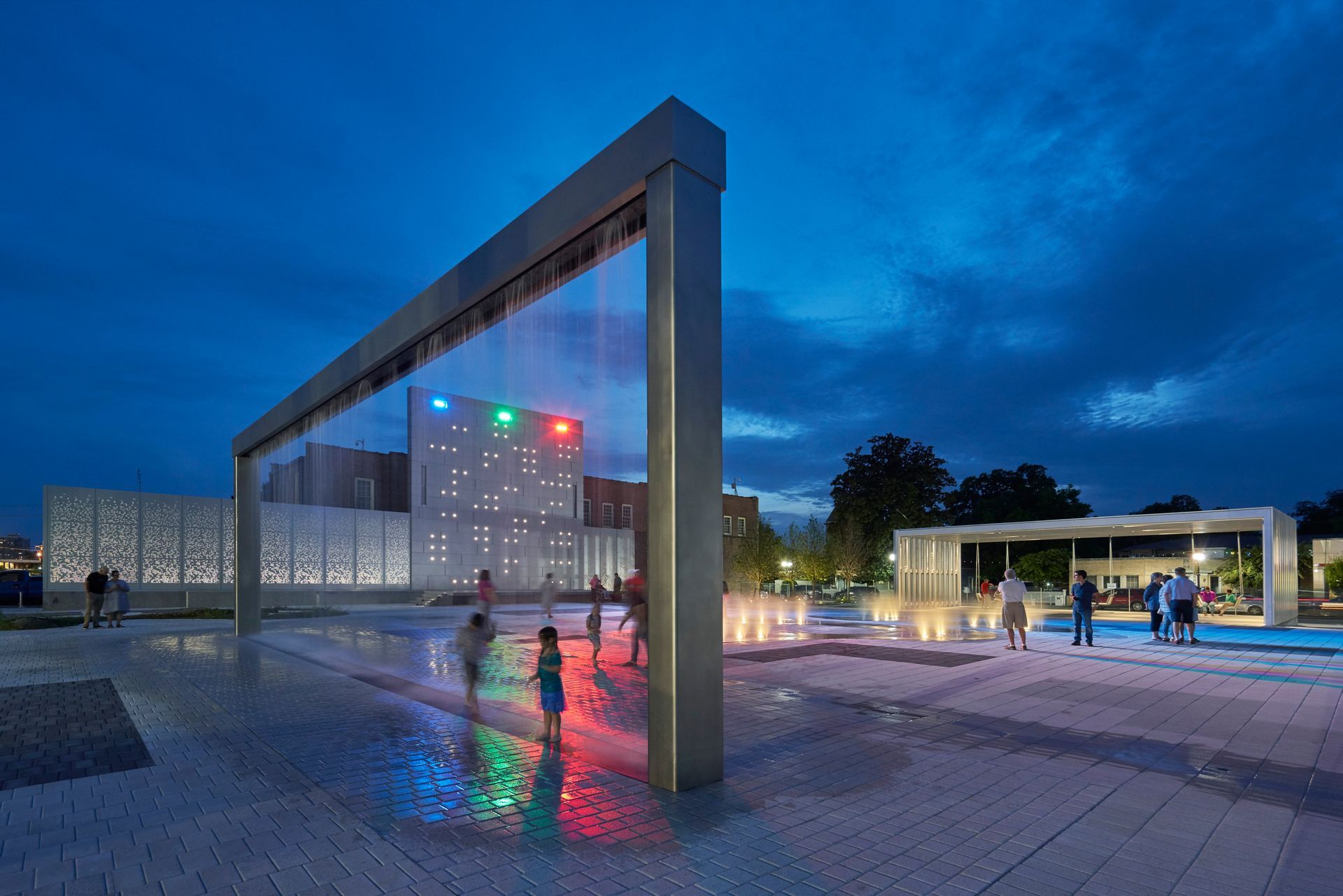 Laughing Waters Water Feature design and construction image.