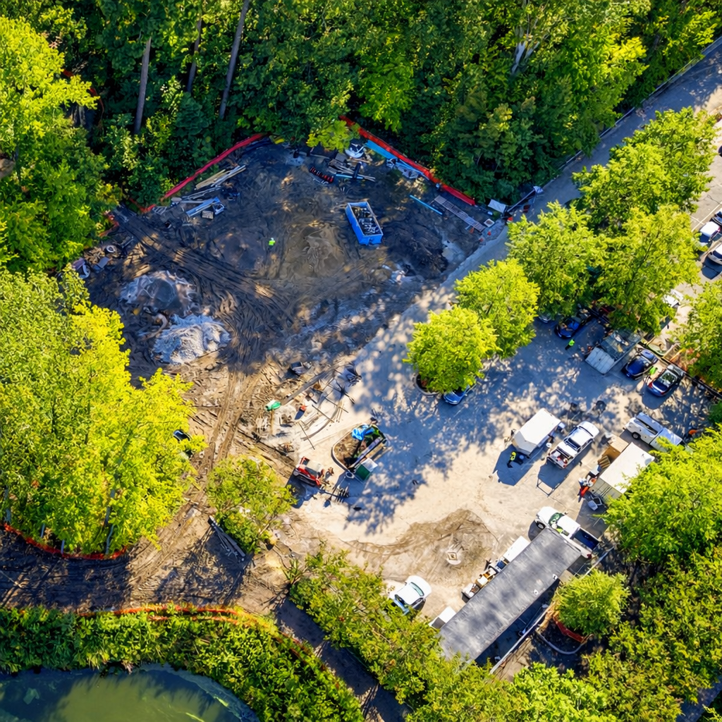 Laughing Waters Inc Water Feature Project