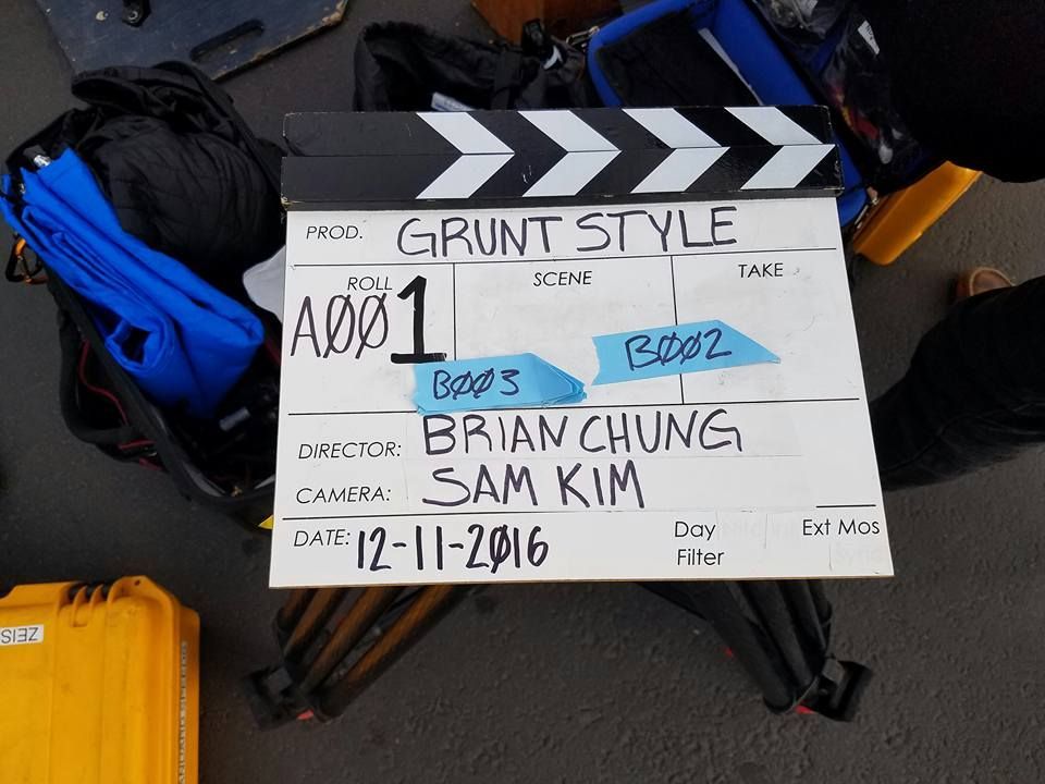 image of grunt style commercial shoot on r2itm.com