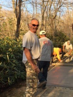 Bill Smiling — Horseshoe, NC — Carolina Concrete Designs Inc