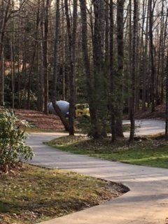 Concrete Truck — Horseshoe, NC — Carolina Concrete Designs Inc
