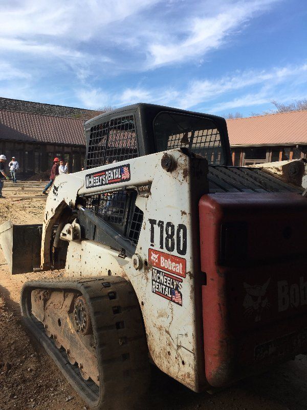 Bulldozer Close Up — Horseshoe, NC — Carolina Concrete Designs Inc