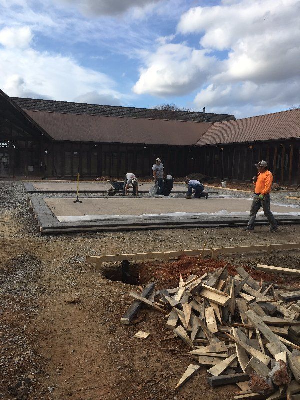 Pile Of Woods — Horseshoe, NC — Carolina Concrete Designs Inc