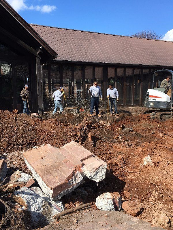 Huge Piece Of Concrete — Horseshoe, NC — Carolina Concrete Designs Inc