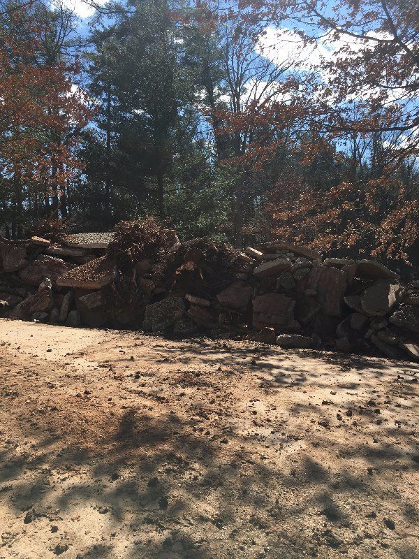 Huge Pile Of Concrete — Horseshoe, NC — Carolina Concrete Designs Inc