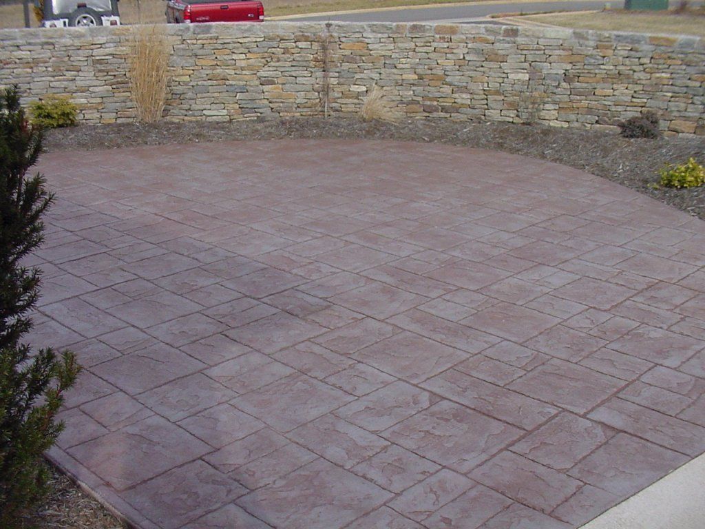 Pathway & Stone Walls — Horseshoe, NC — Carolina Concrete Designs Inc