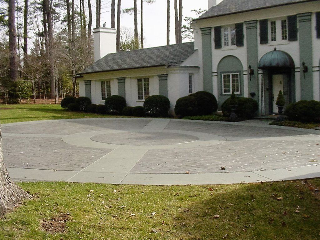 Residential Driveway — Horseshoe, NC — Carolina Concrete Designs Inc