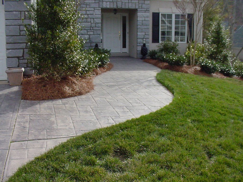 Pathway & Landscape — Horseshoe, NC — Carolina Concrete Designs Inc